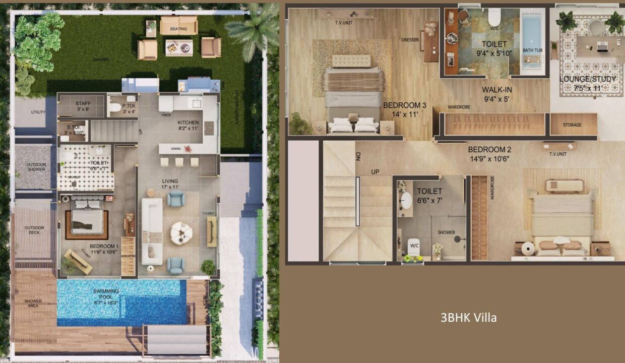 3bhk 4bhk fully furnished independent luxury villa for sale in goa India
