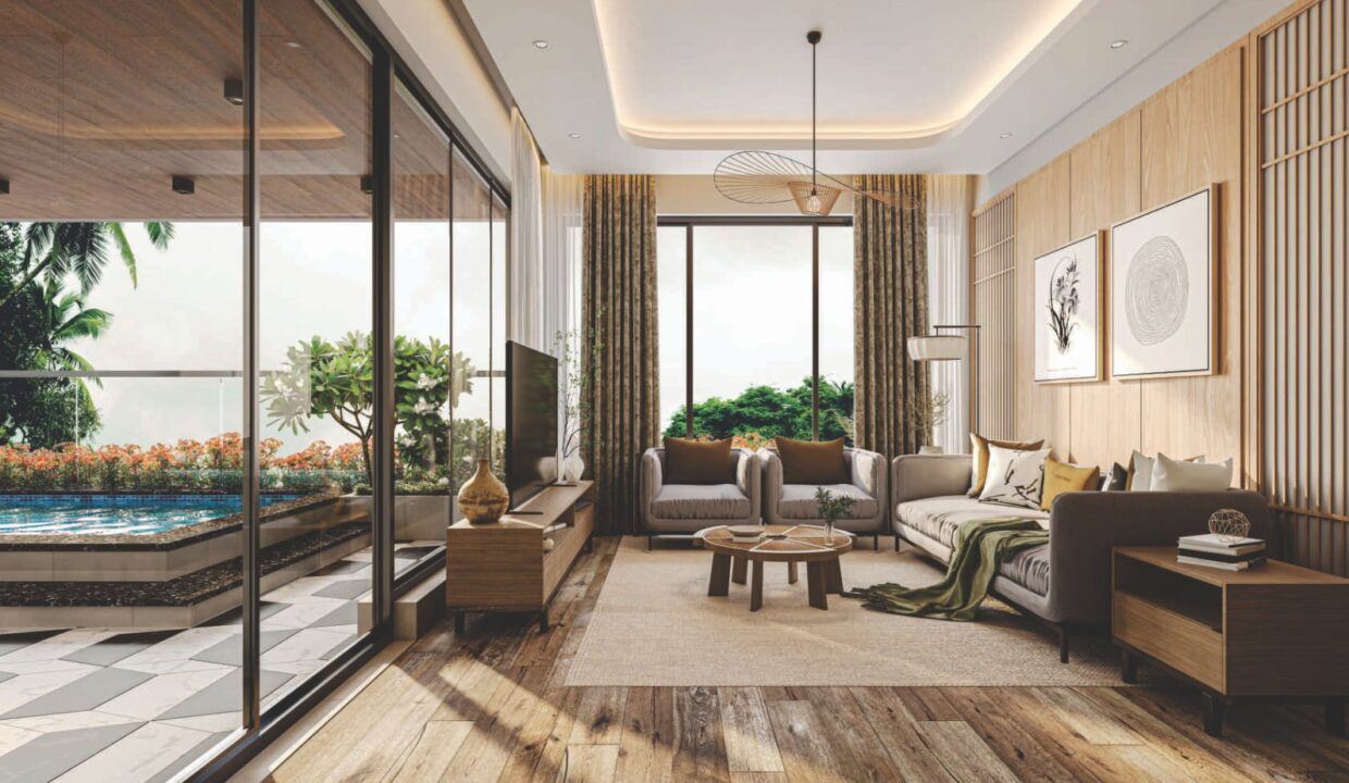river view 2bhk apartment penthouse for sale in goa siolim north goa
